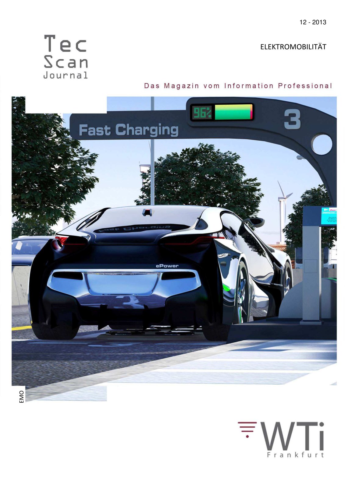 First page of Elektromobilitat 12 2013 ELEKTROMOBILITA
