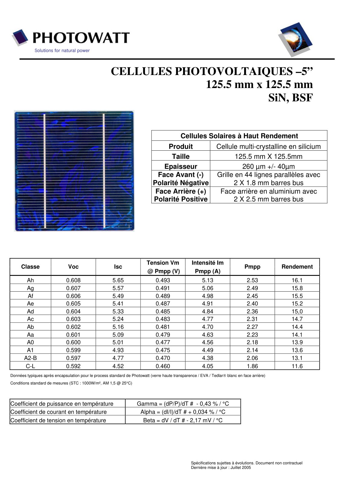 First page of Solutions for natural power