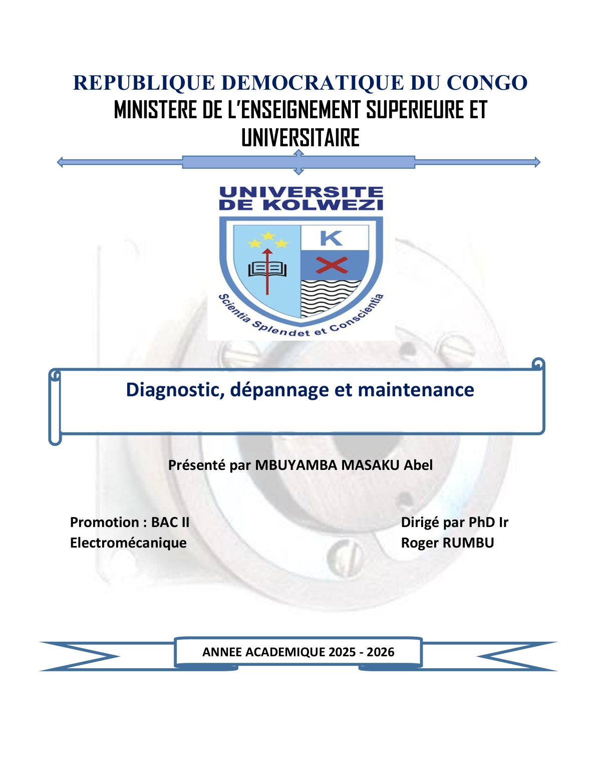 First page of Diagnostic, dépannage et maintenance des batteries