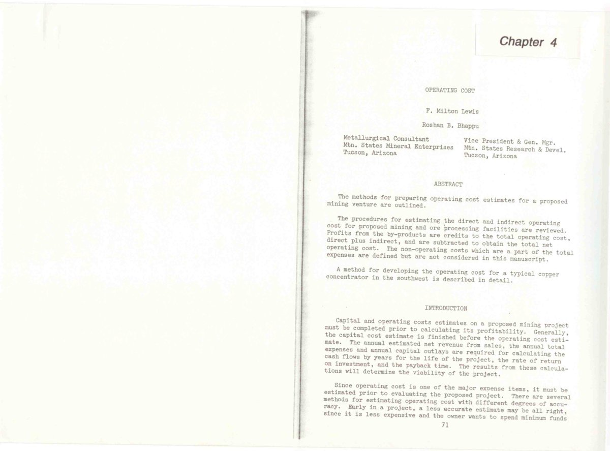 First page of Chapter 4