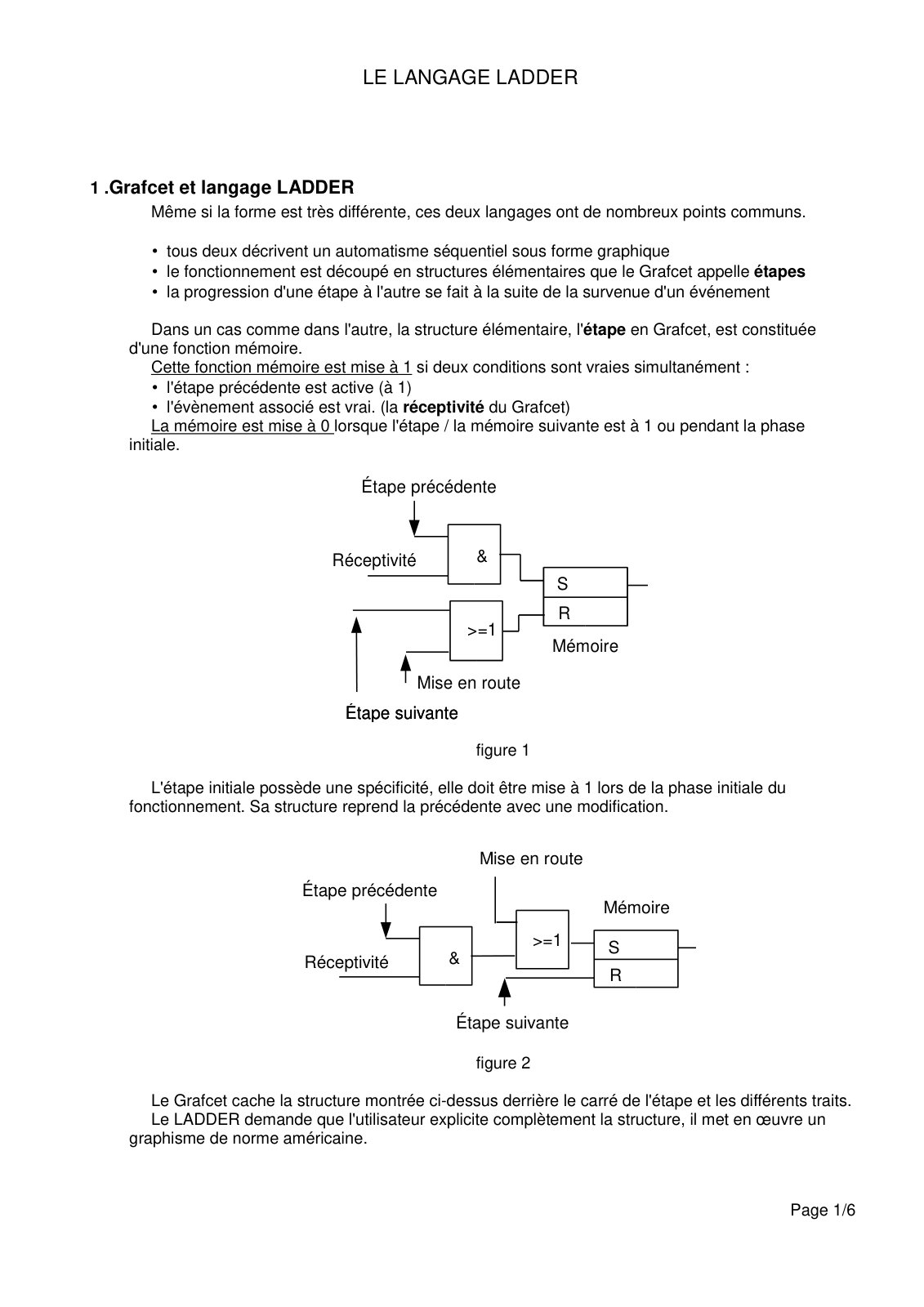 First page of Ladder
