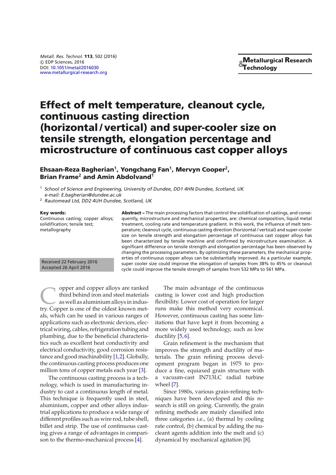 First page of Effect of Melt Temperature Cleanout Cycl (1)
