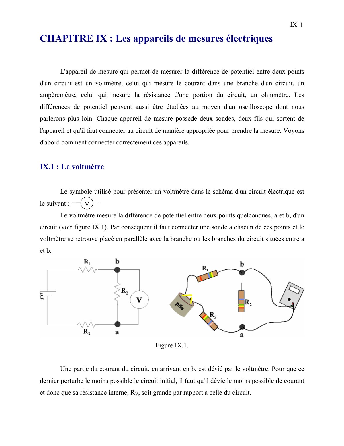 First page of ChapIX