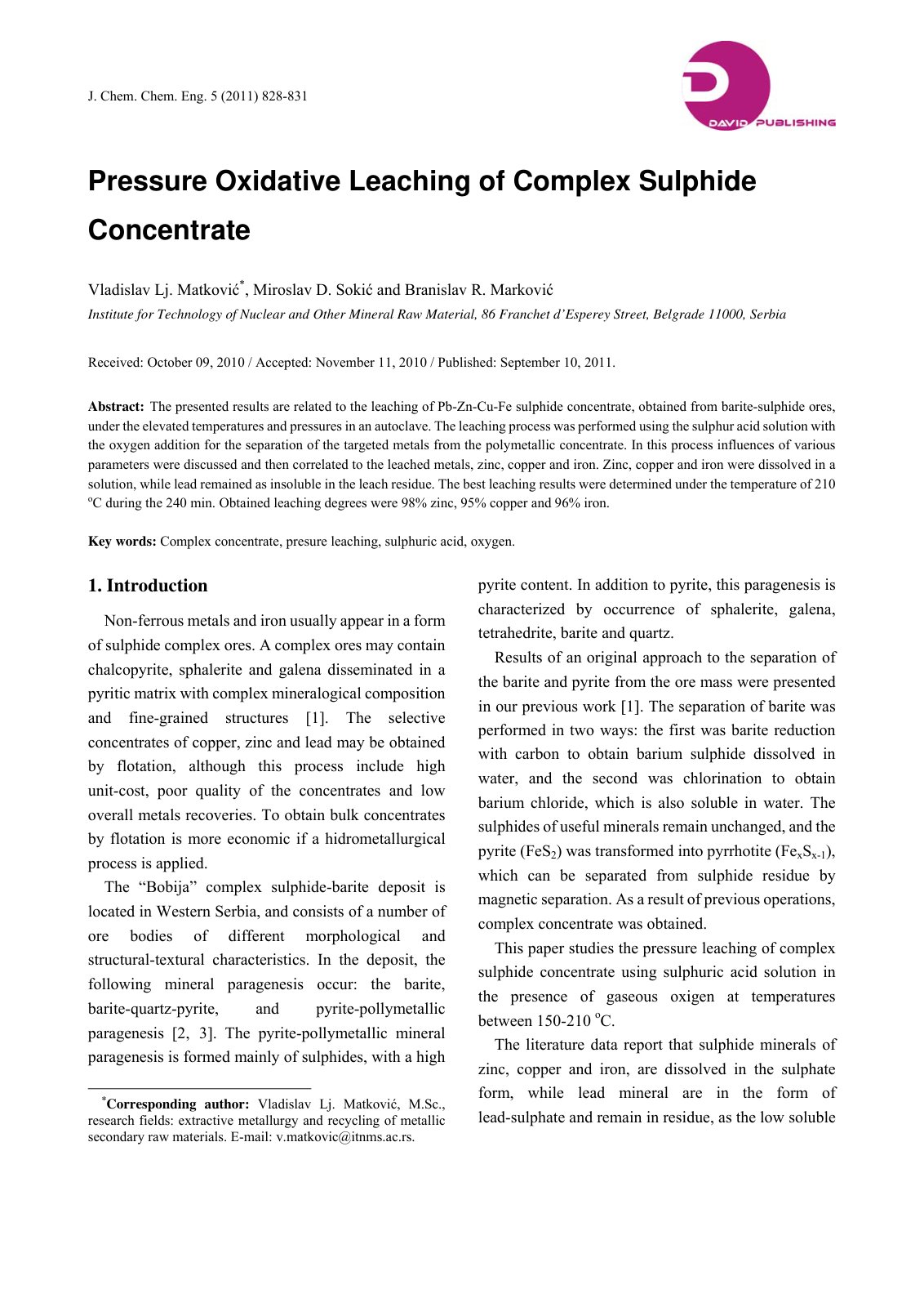 First page of Microsoft Word - 10 Pressure Oxidative Ł