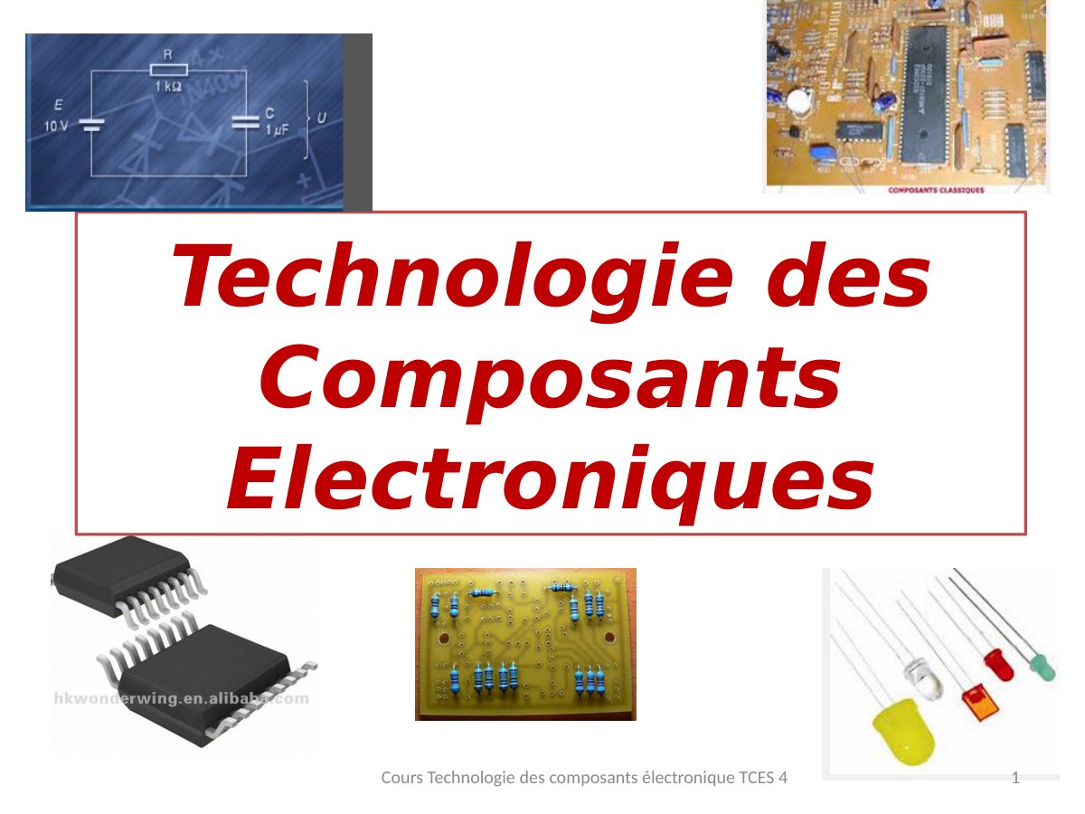 First page of cours de technologie