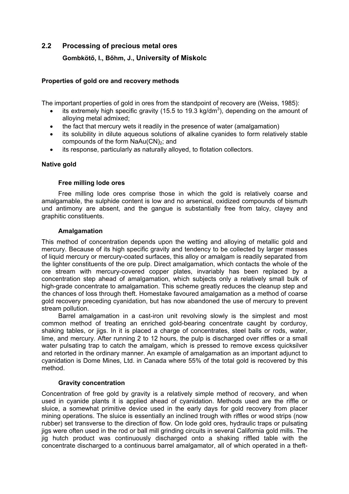 First page of wp1 2 2 precious