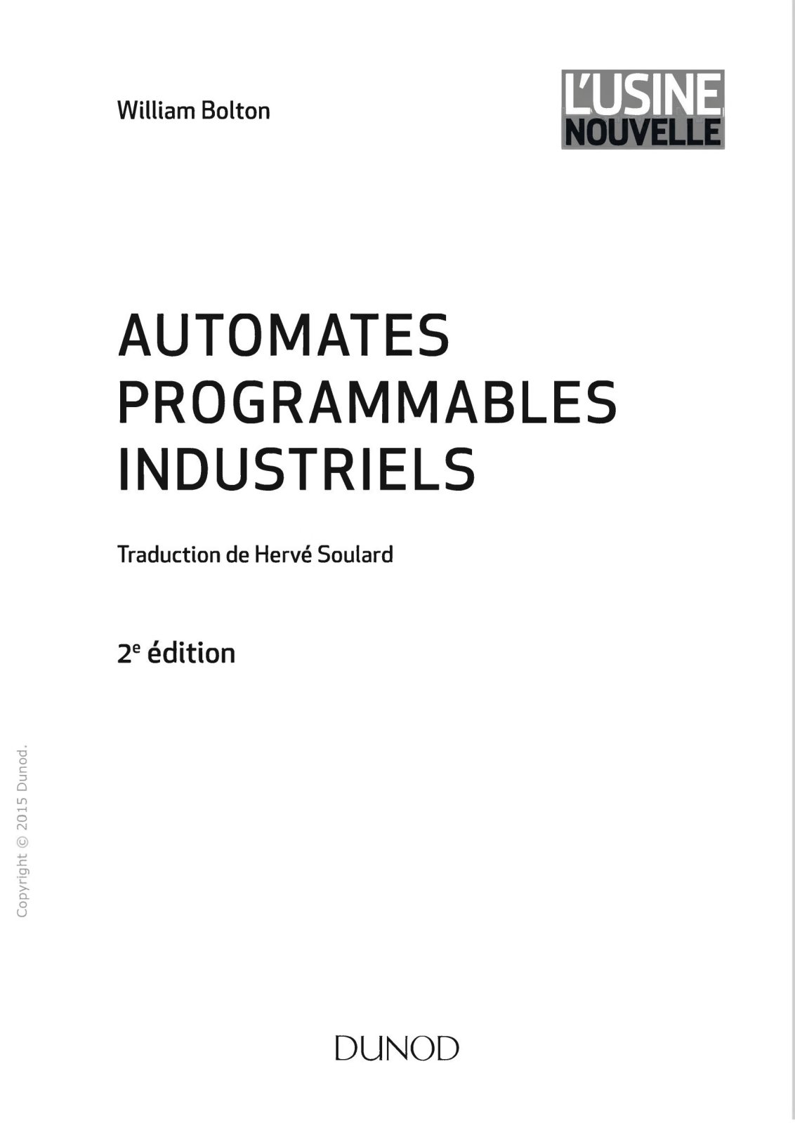 First page of Automates programmables ind  (Z Library)