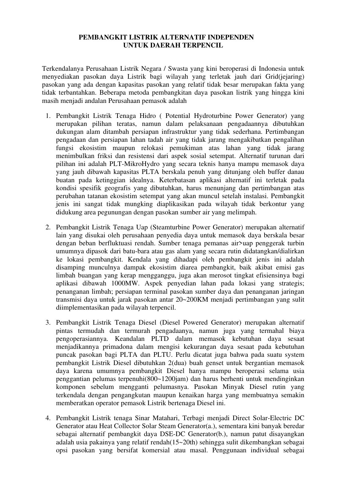 First page of Energy Powerplant