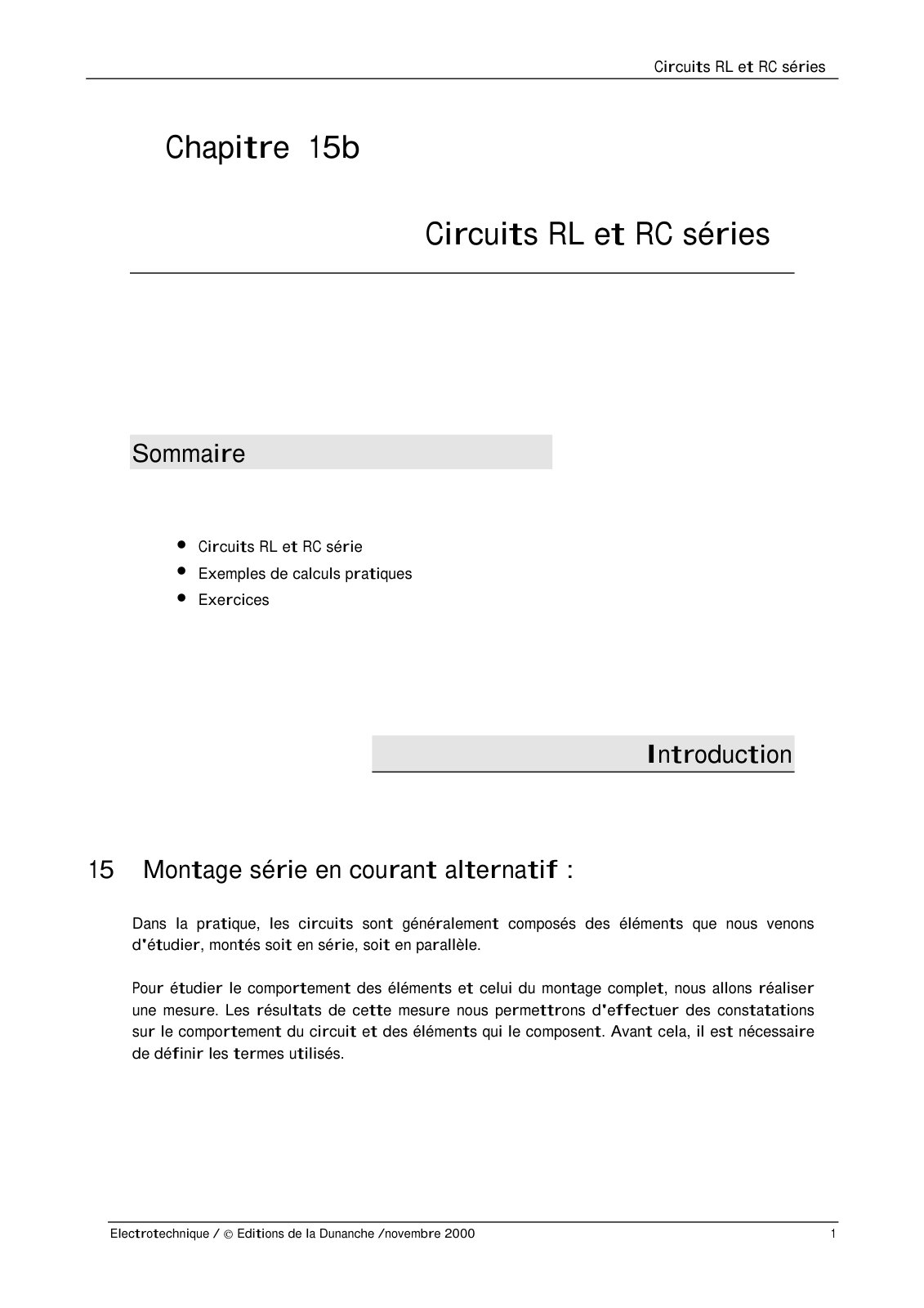 First page of rlrcseries