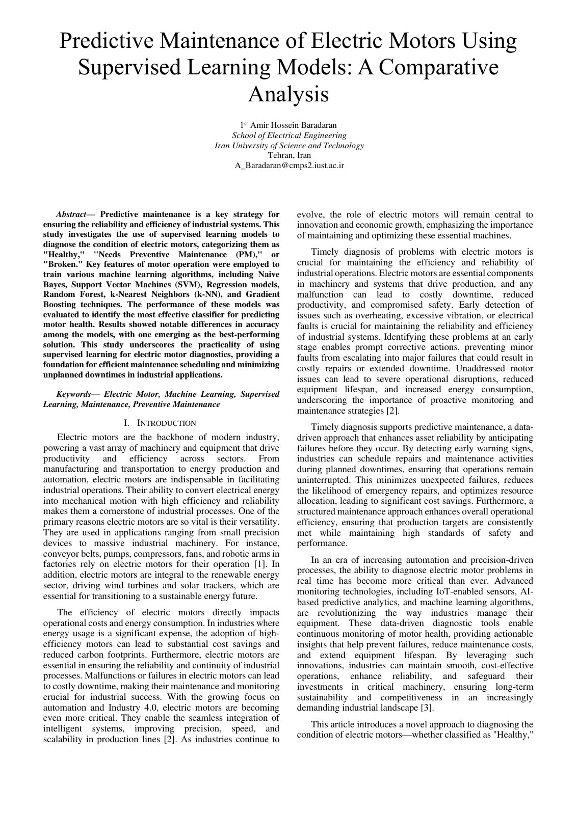 First page of Paper Title (use style: paper title)