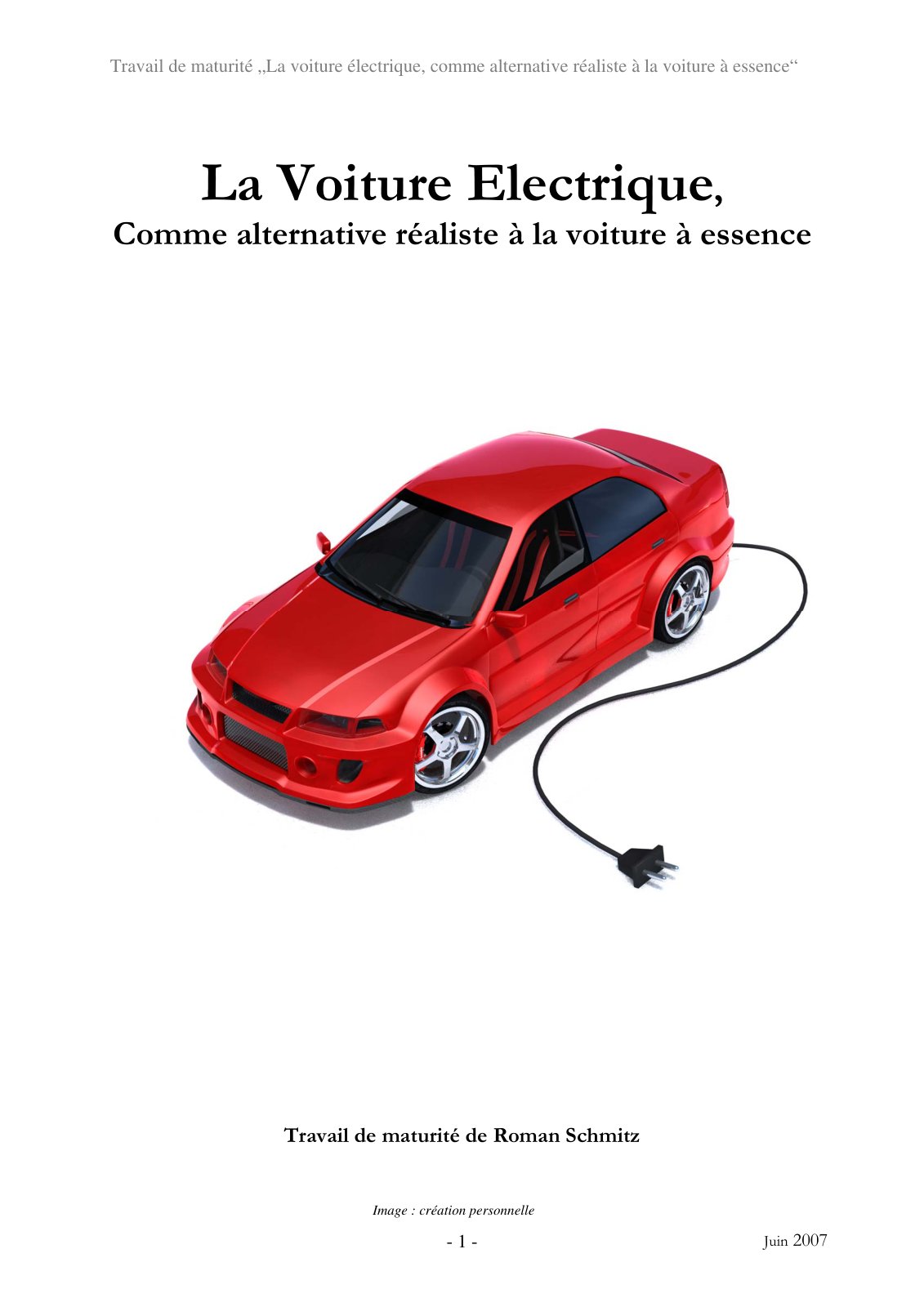 First page of voiture electrique (1)