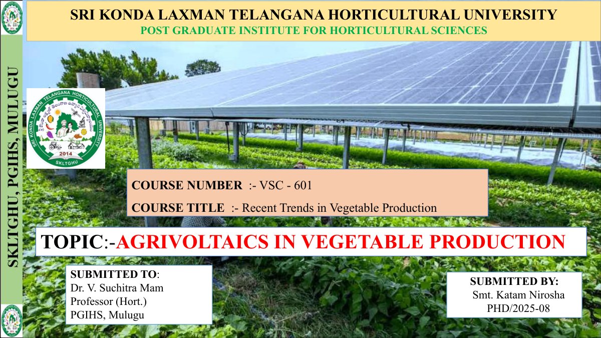 First page of AGRIVOLTAICSINVEGETABLEPRODUCTION
