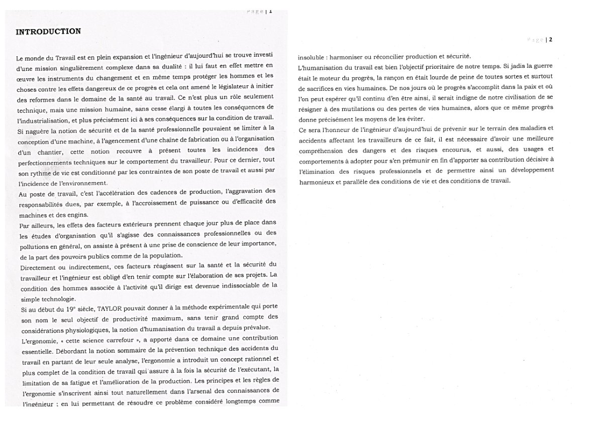 First page of SST