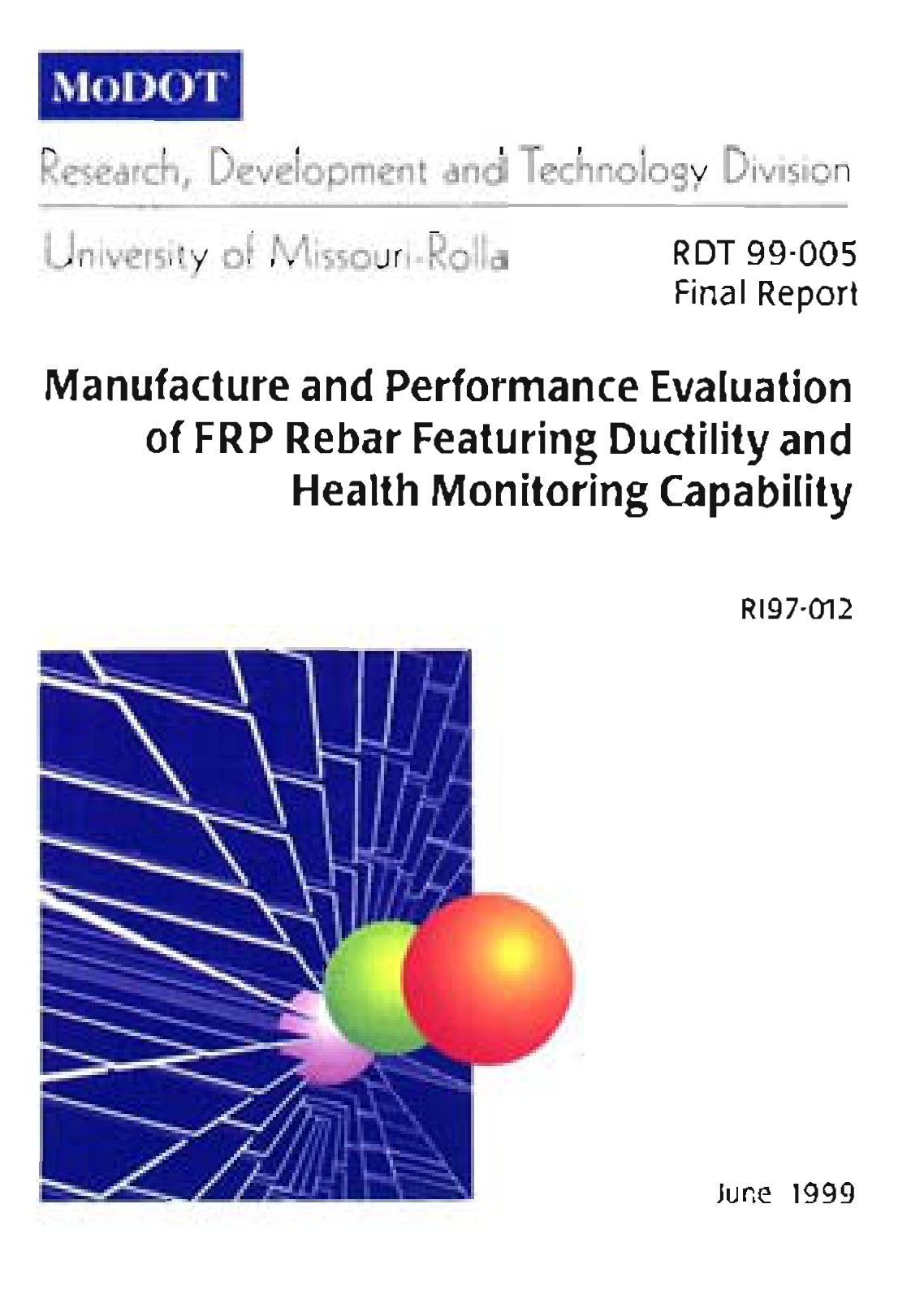 First page of RDT99005