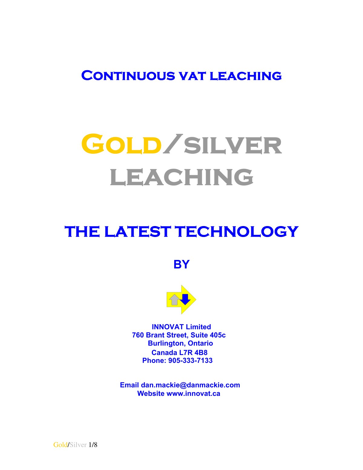First page of 81702141 Gold Leach