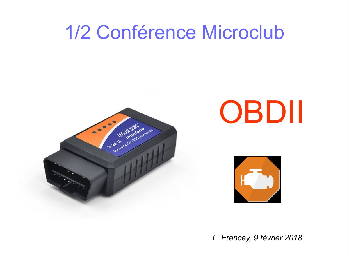 First page of norme obd2