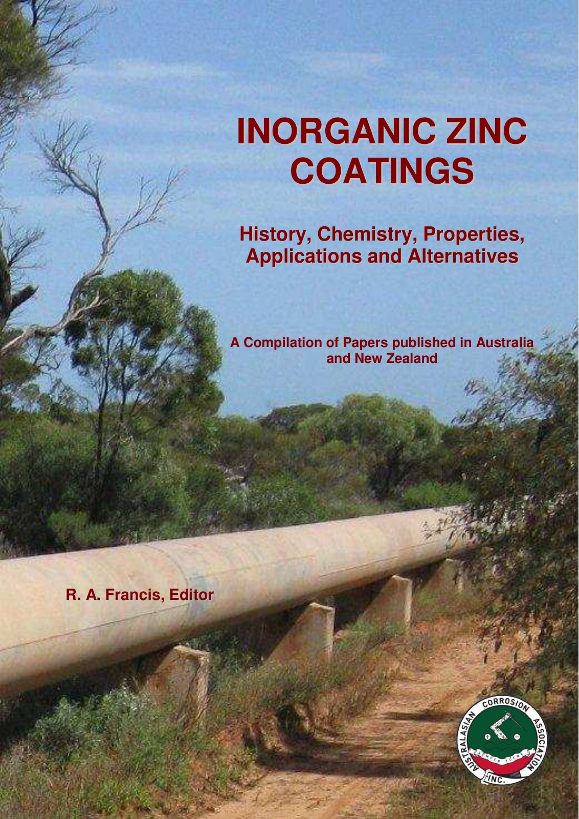 First page of Inorganic Zinc Coatings History Chemistr