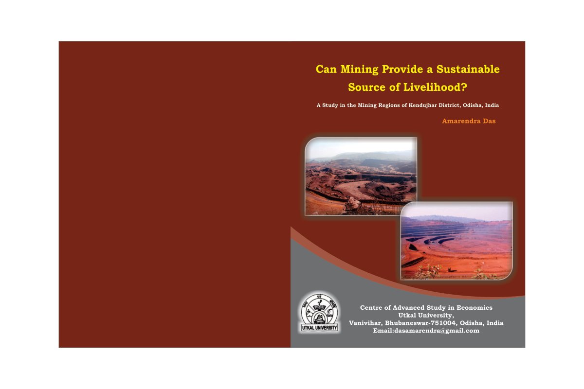 First page of Can Mining Provide a Sustainable Source of Livelihood? A Study in the Mining Regions of Kendujhar District, Odisha, India