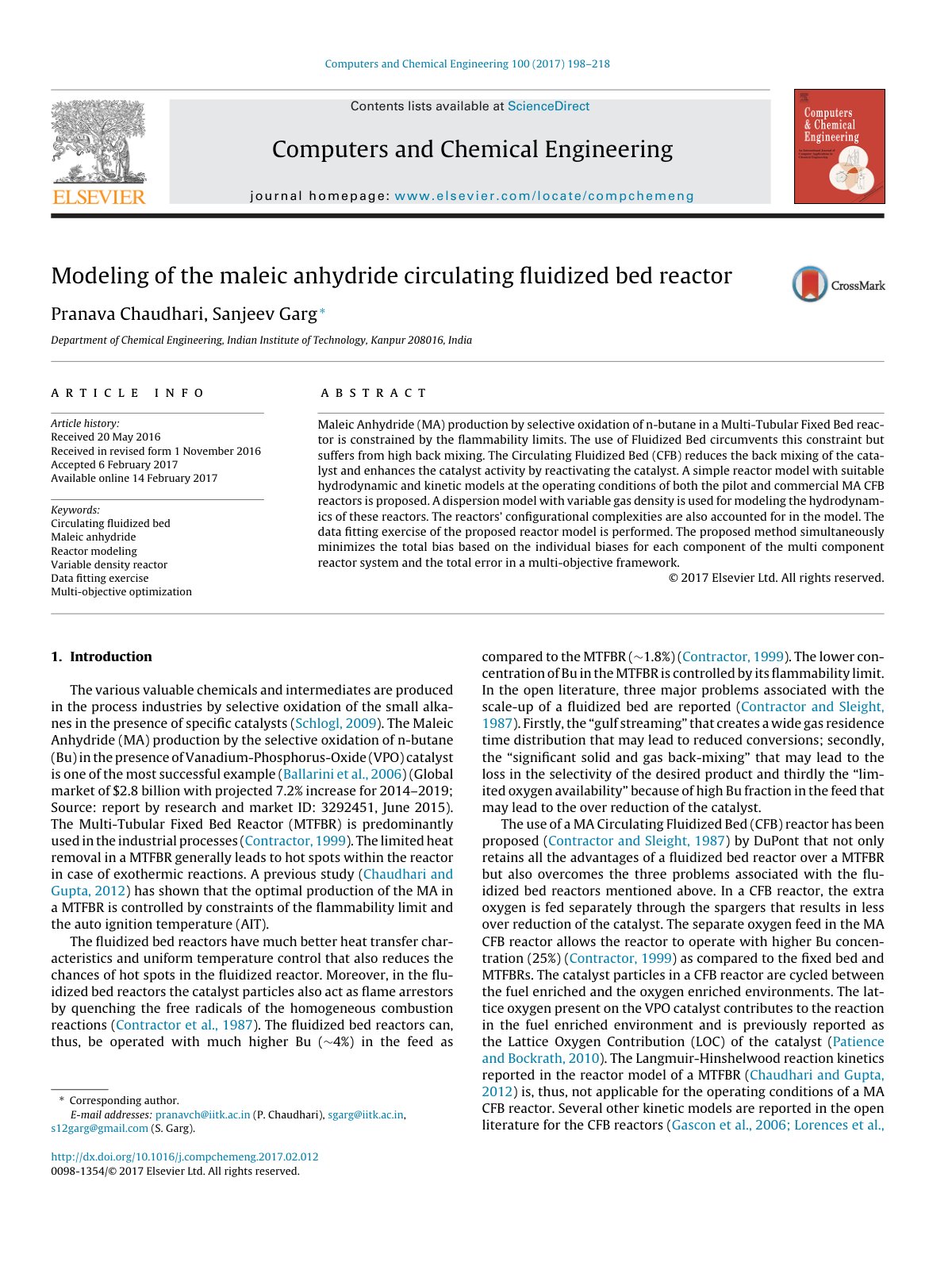 First page of 361967543 Circulating Fluidized Bed