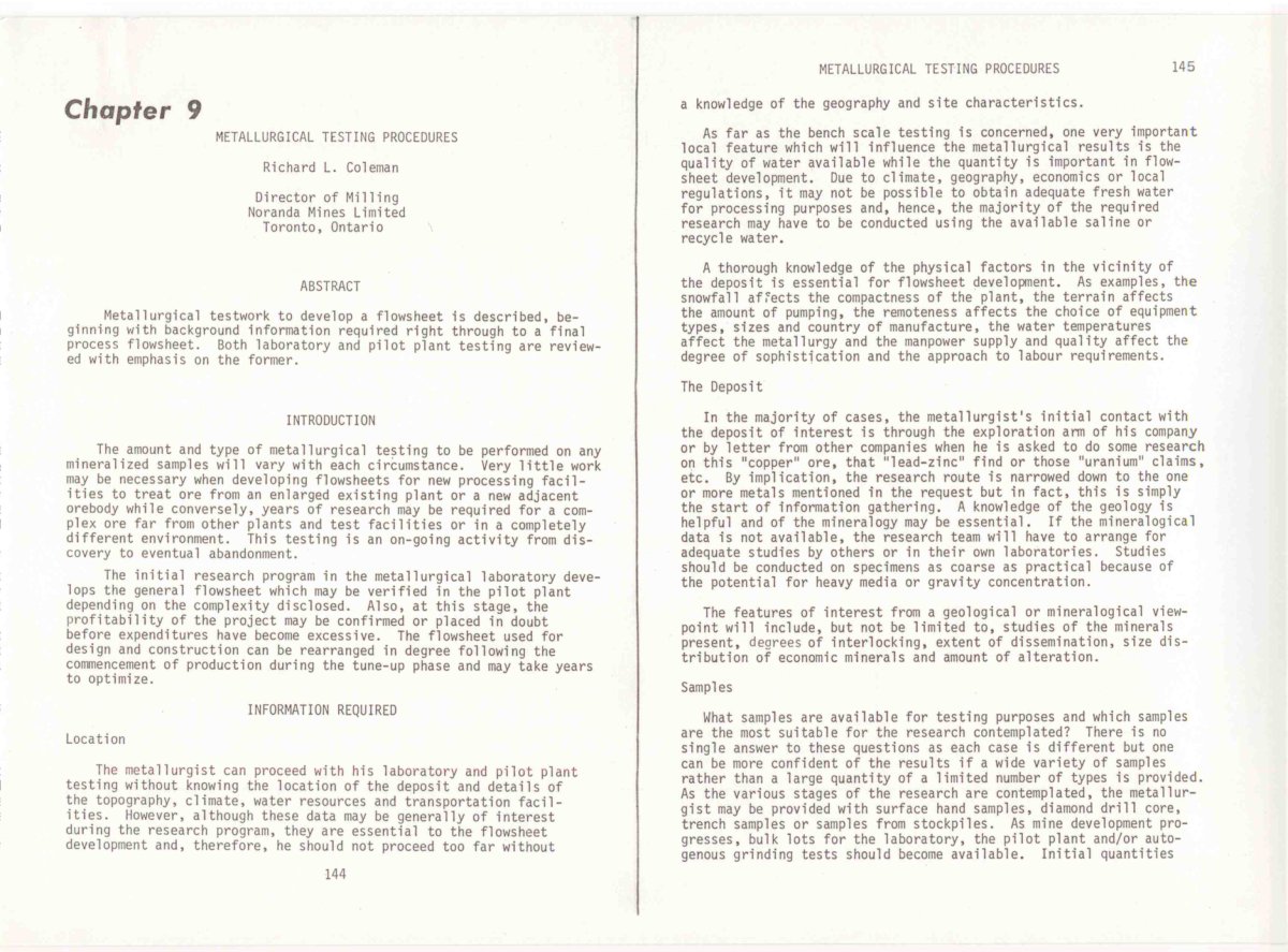 First page of Chapter 9