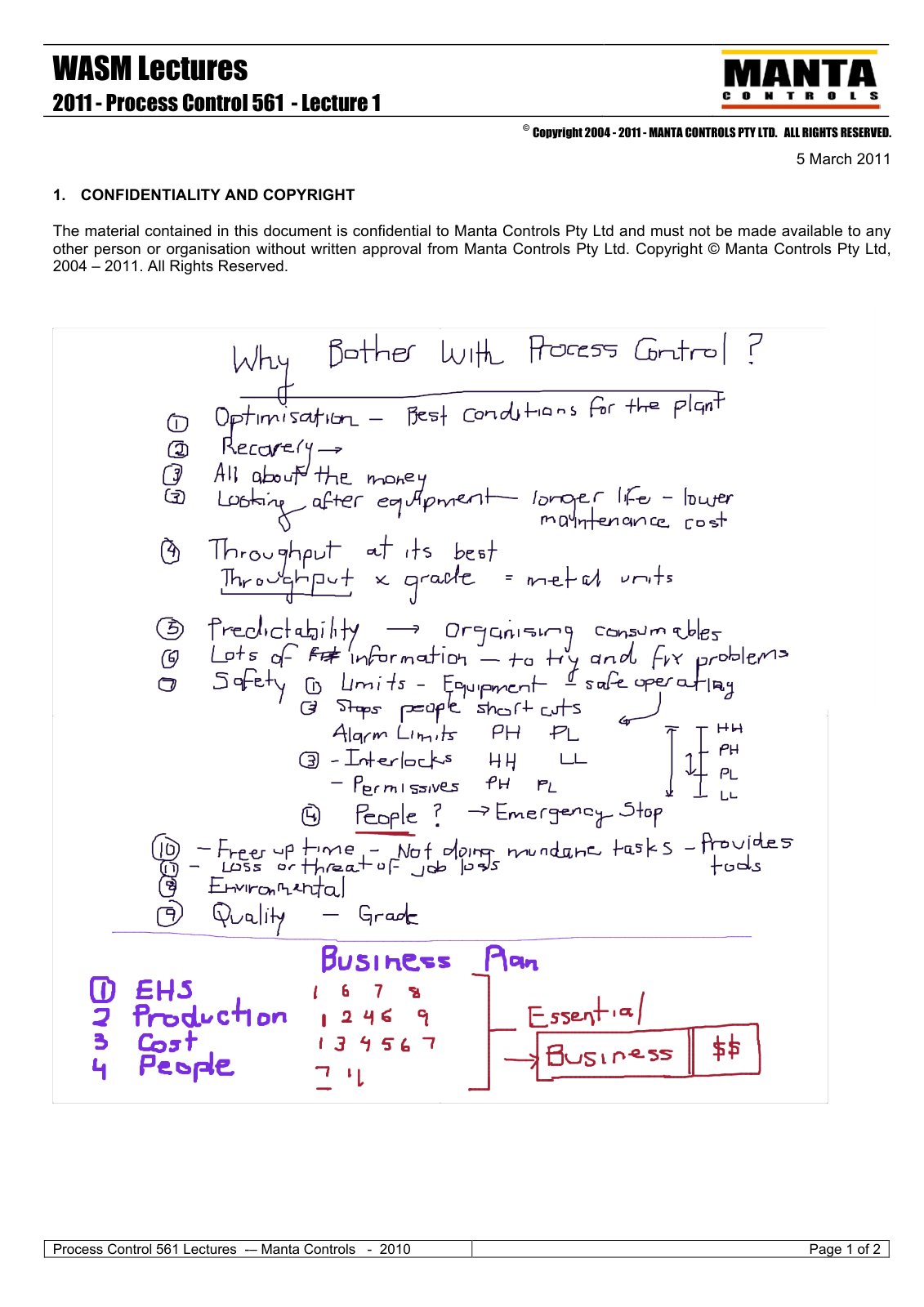 First page of 561   Year 2011 Lecture 1