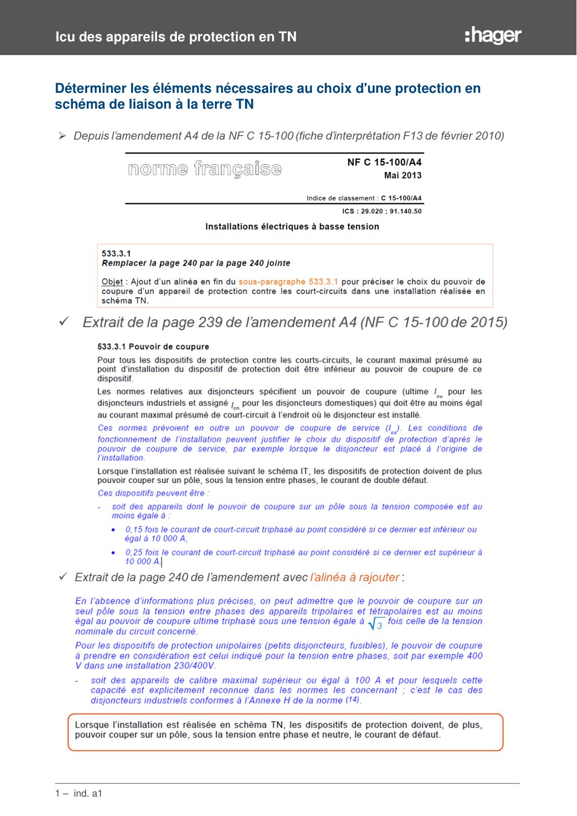 First page of Icu tn