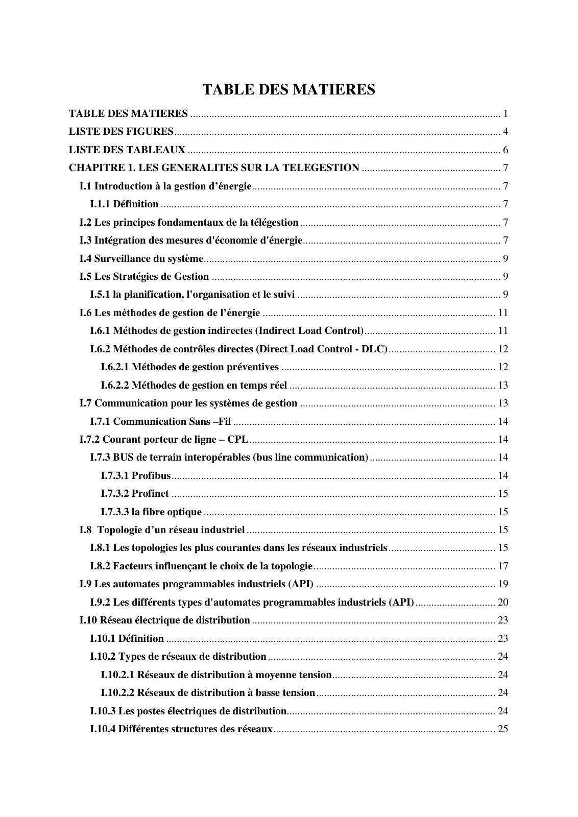 First page of MEMOIRE
