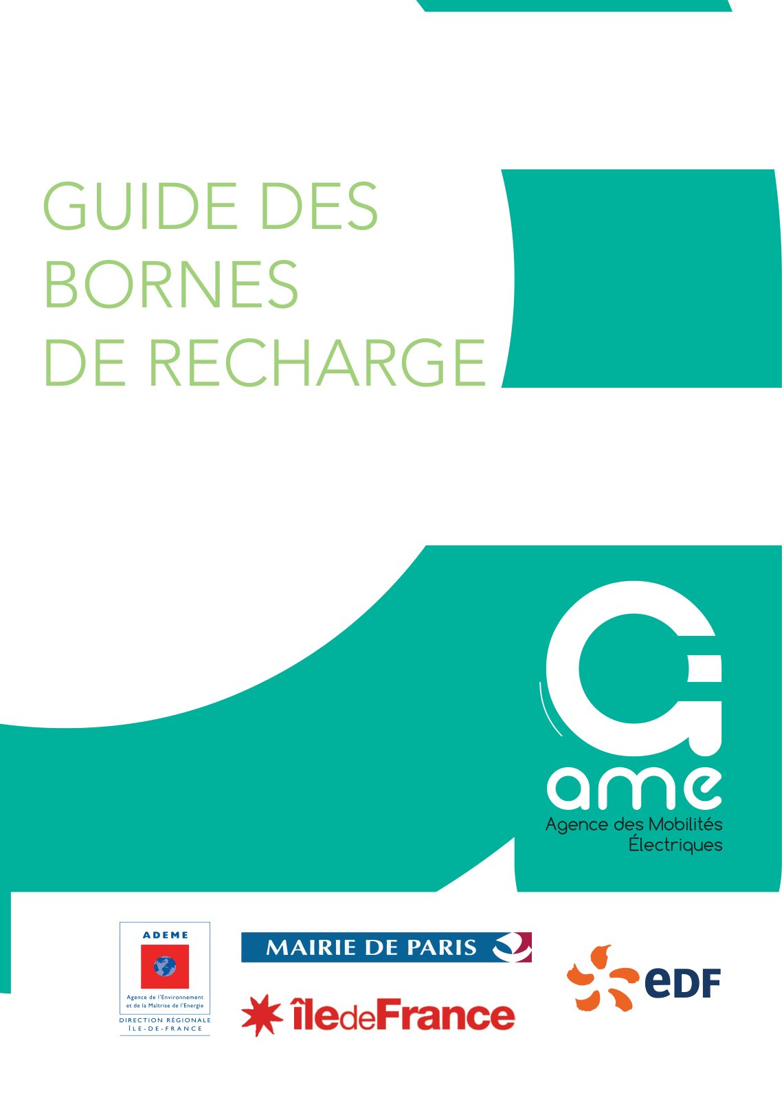 First page of GUIDE DES BORNES DE RECHARGE