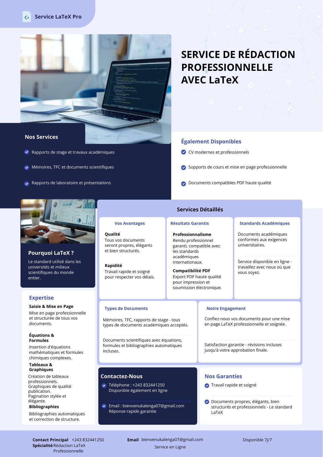 First page of Rédaction LaTeX Professionnelle 20260601 083956 0000