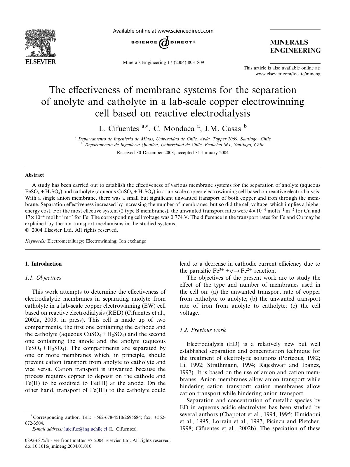 First page of The effectiveness of membrane systems fo