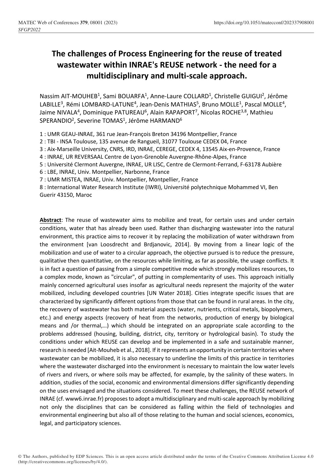 First page of The challenges of Process Engineering fo