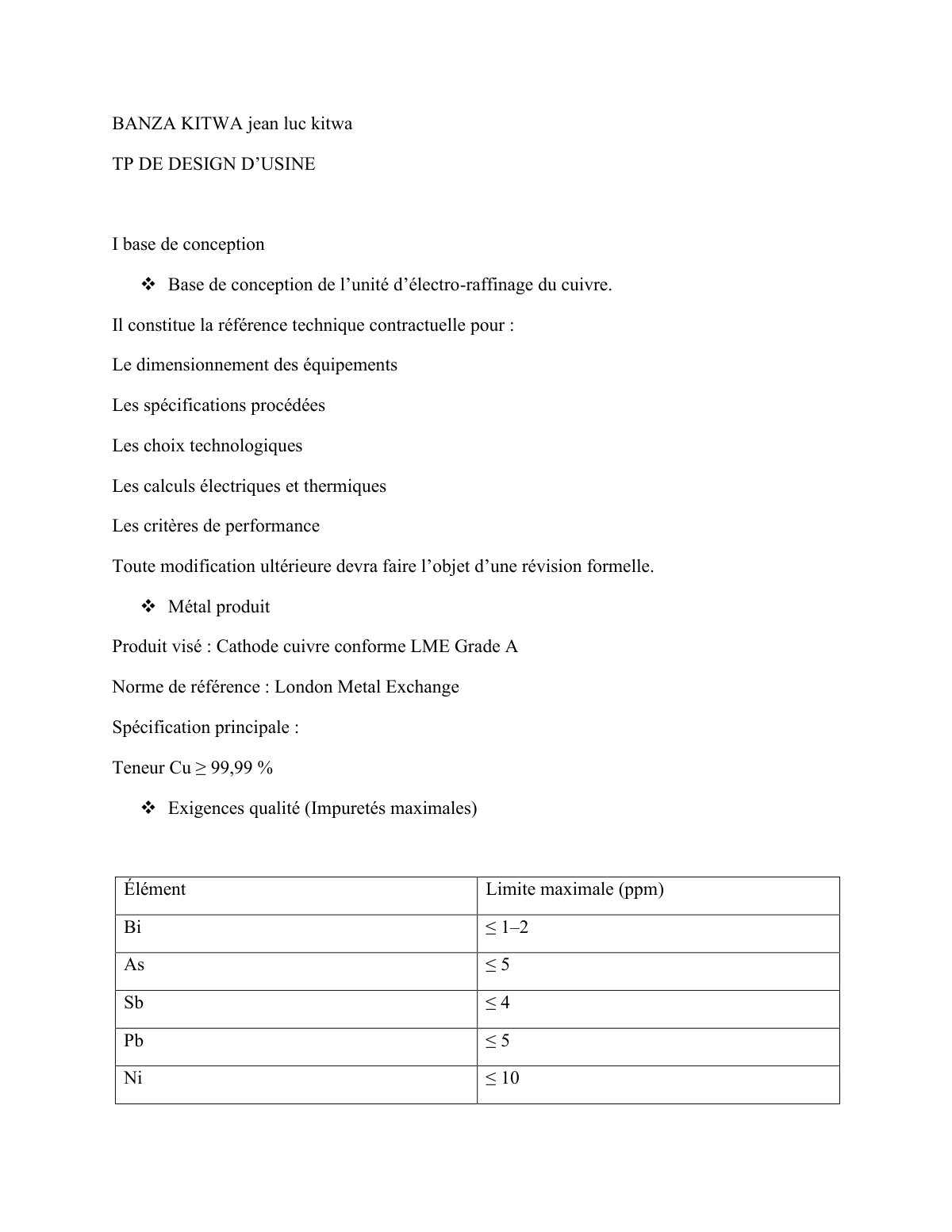 First page of TP DE DESIGN 091550