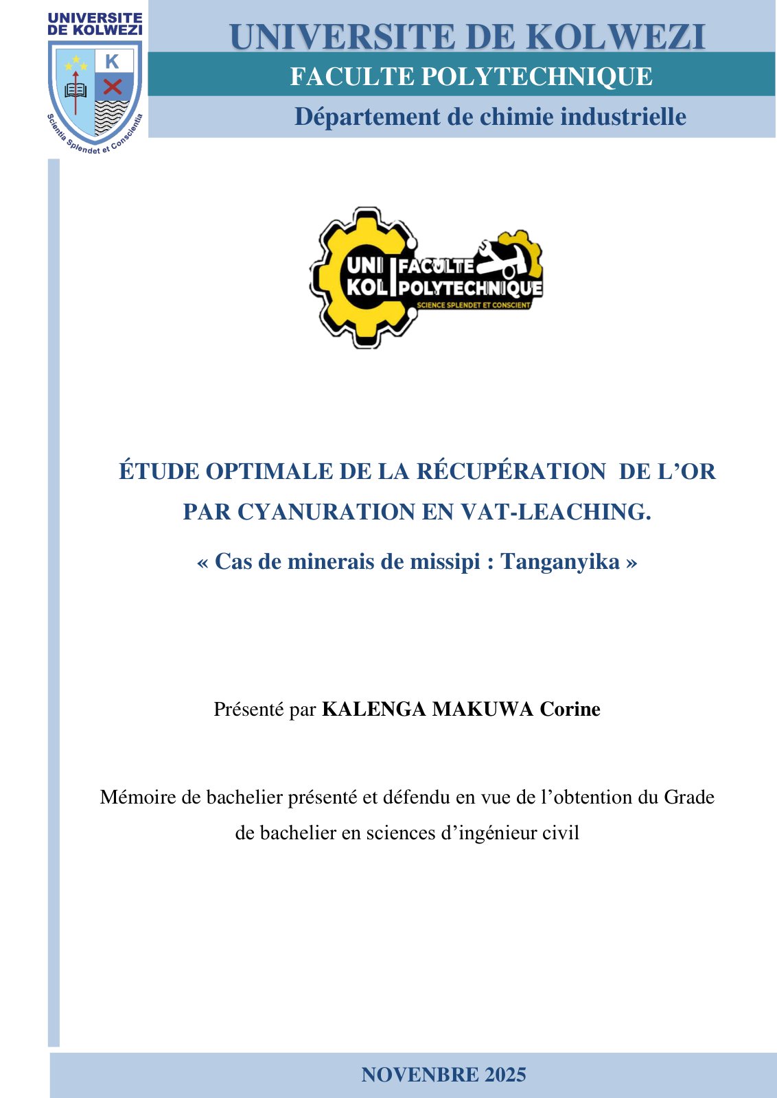 First page of CORINE TOTALEMENT FINI