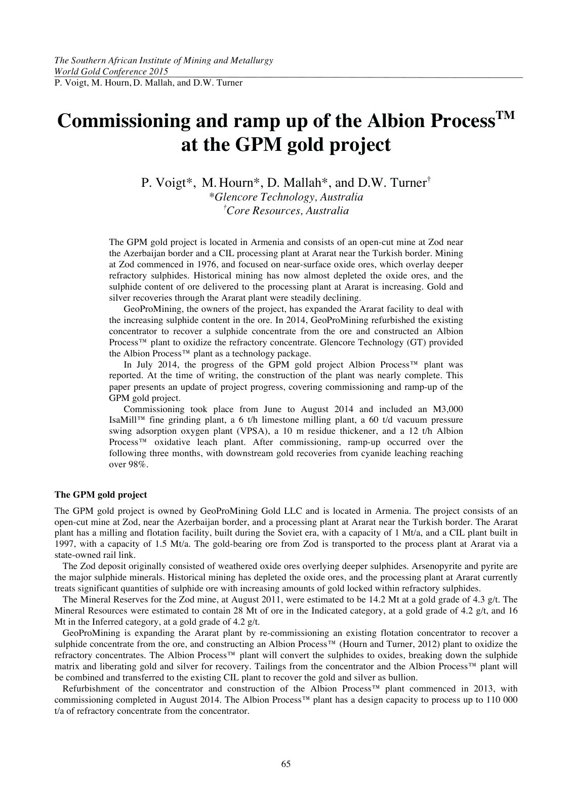 First page of 65 76 WG46 Voigt
