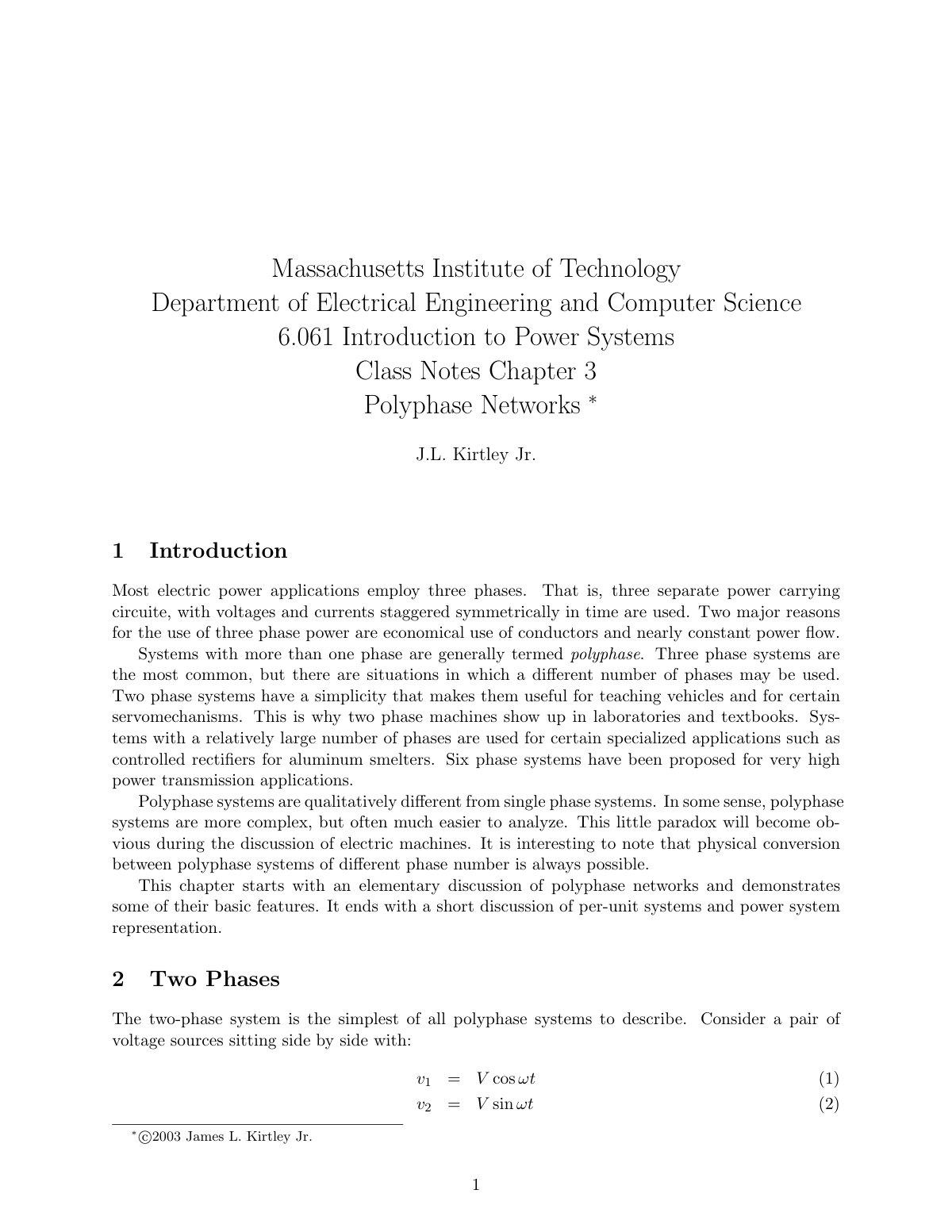 First page of Electrical Power Engineering Intro 3