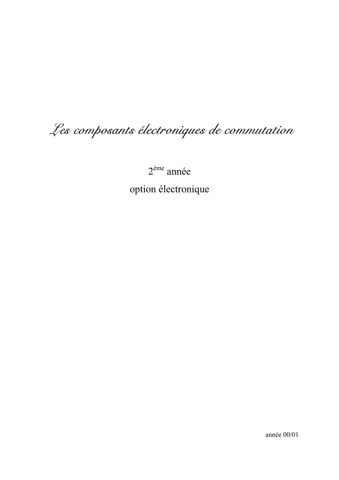 First page of commutation introduction