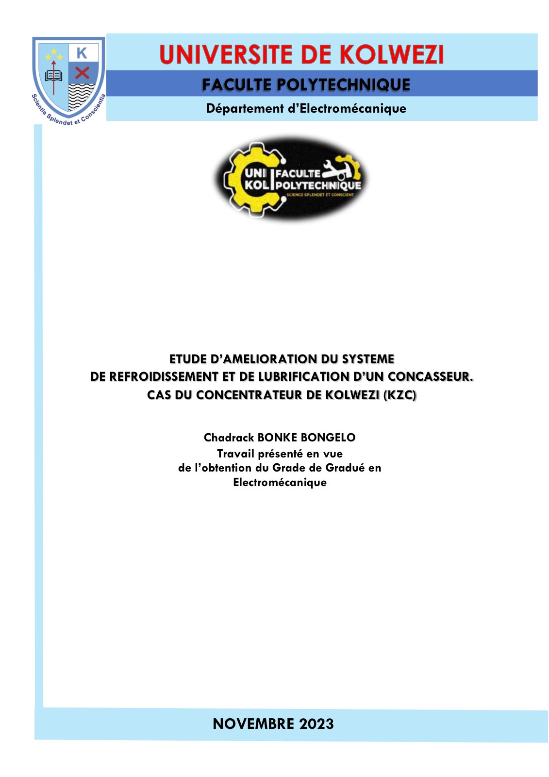 First page of TFC Bonke Bongelo