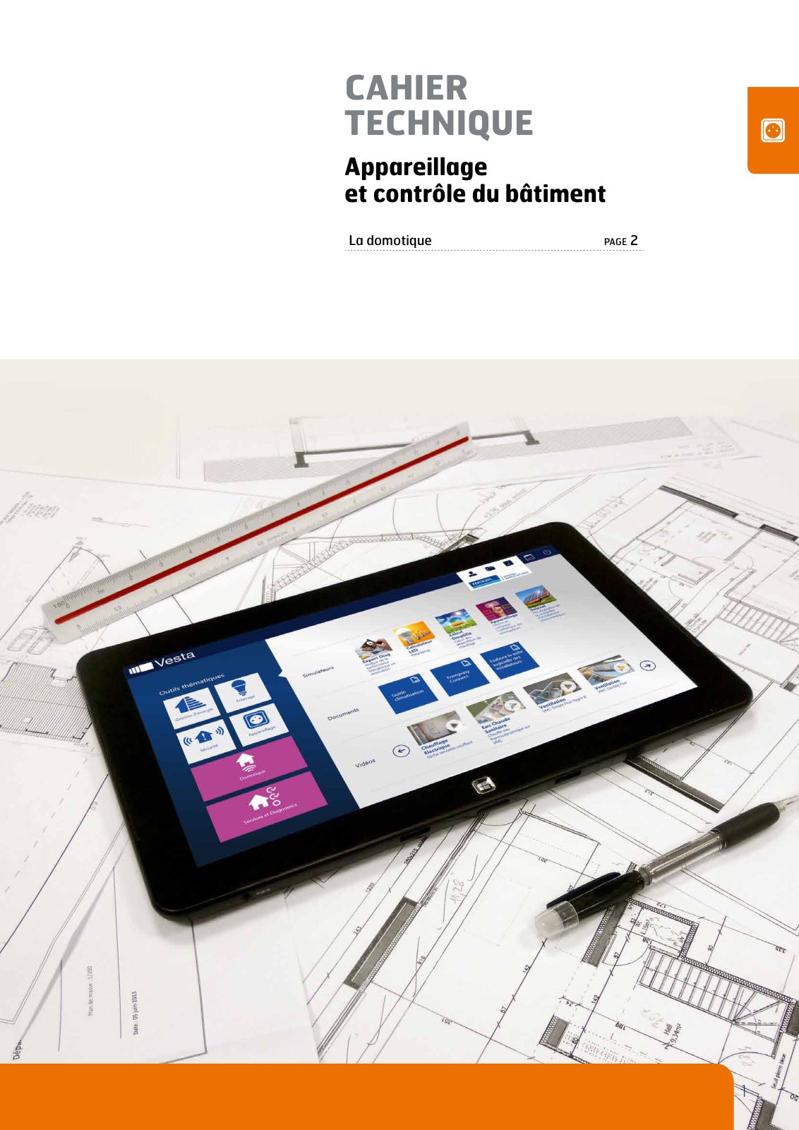 First page of appareillage et controle du batiment