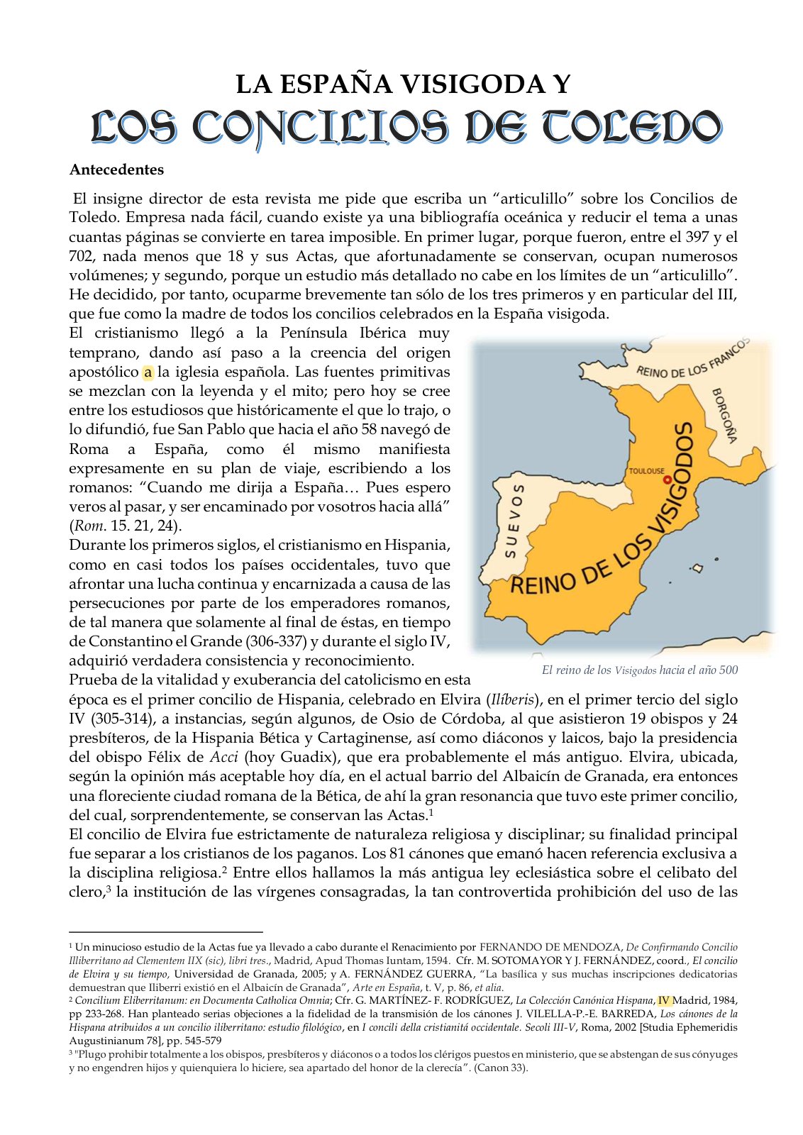 First page of CONCILIOS DE TOLEDO HSM version 2 2 helT