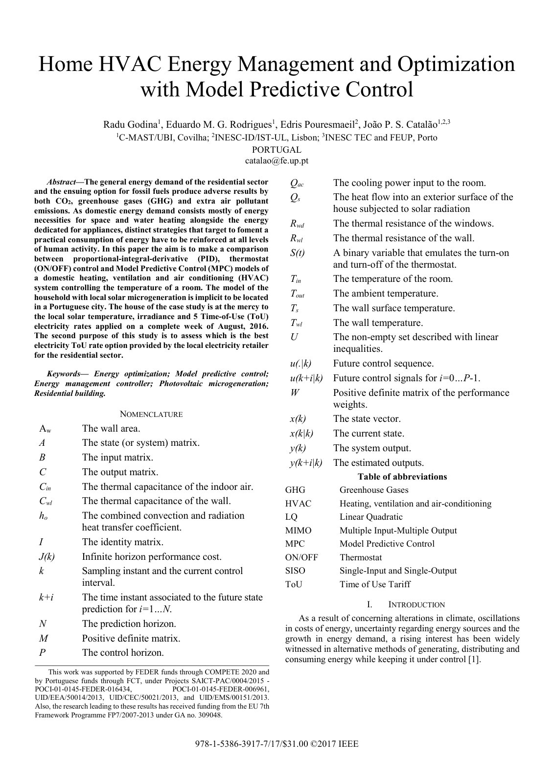 First page of Home HVAC energy management and optimiza