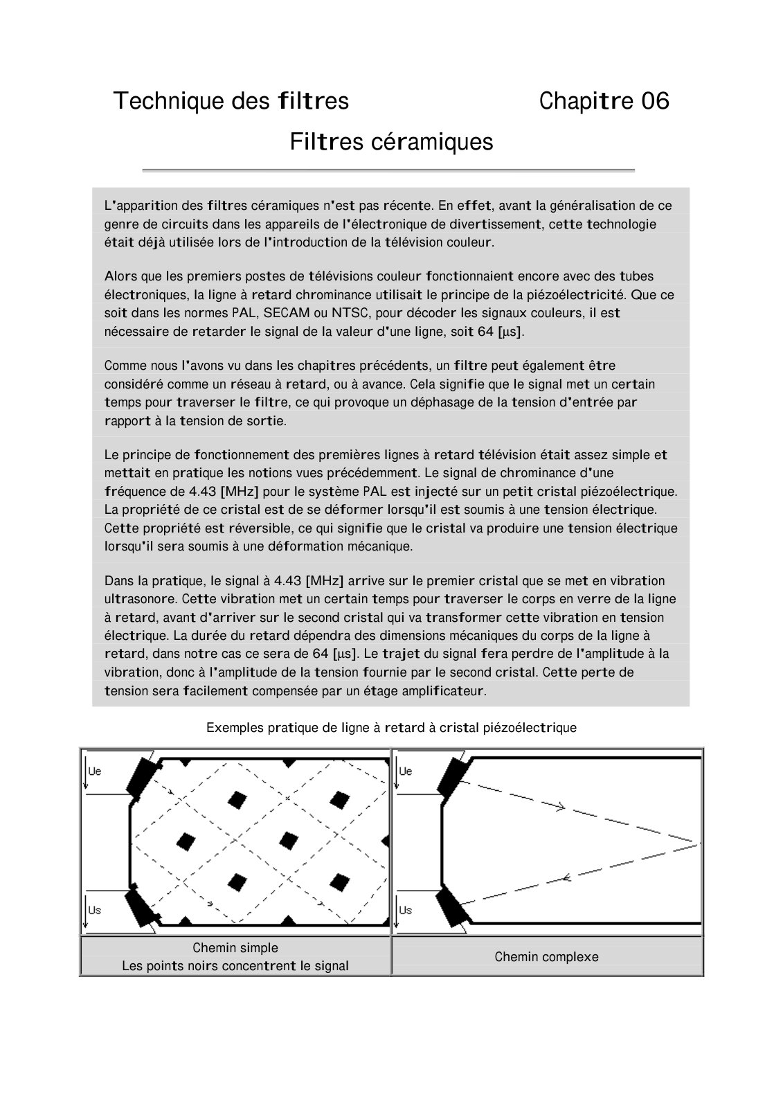 First page of ceramiques