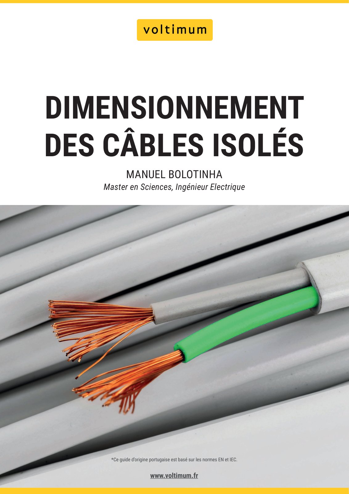 First page of dimensionnement cables isoles