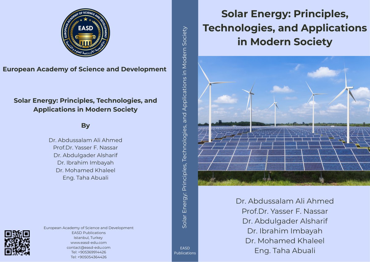 First page of Solar Energy: Principles, Technologies, and Applications in Modern Society
