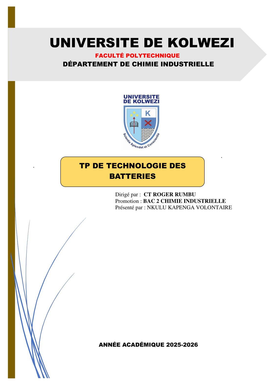 First page of NKULU KAPENGA VOLONTAIRE BAT01