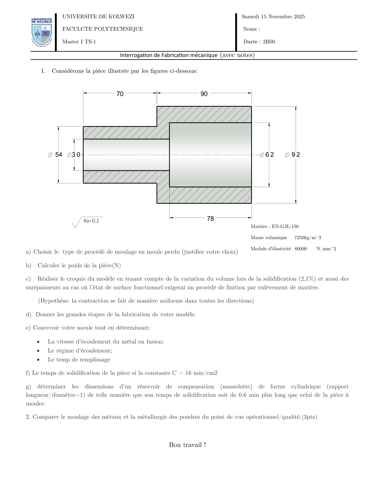 First page of interrogation FABMEC TS 1