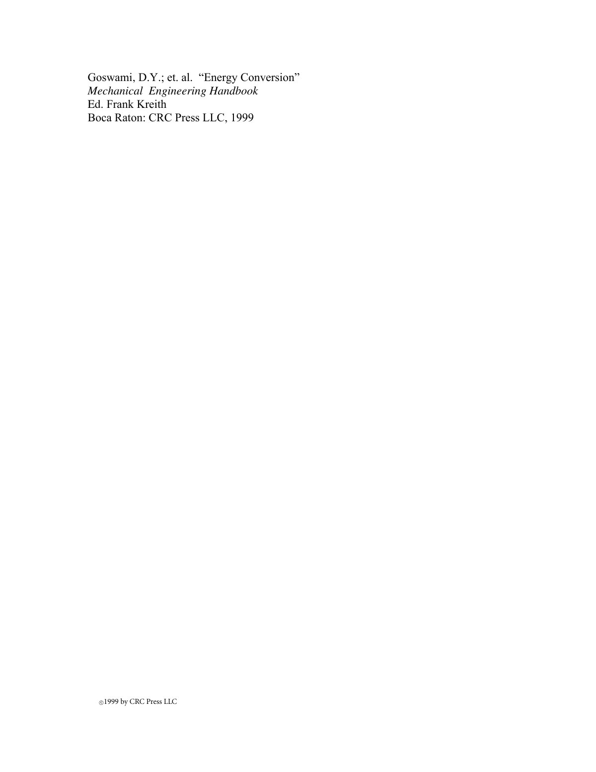 First page of Energy Conversion