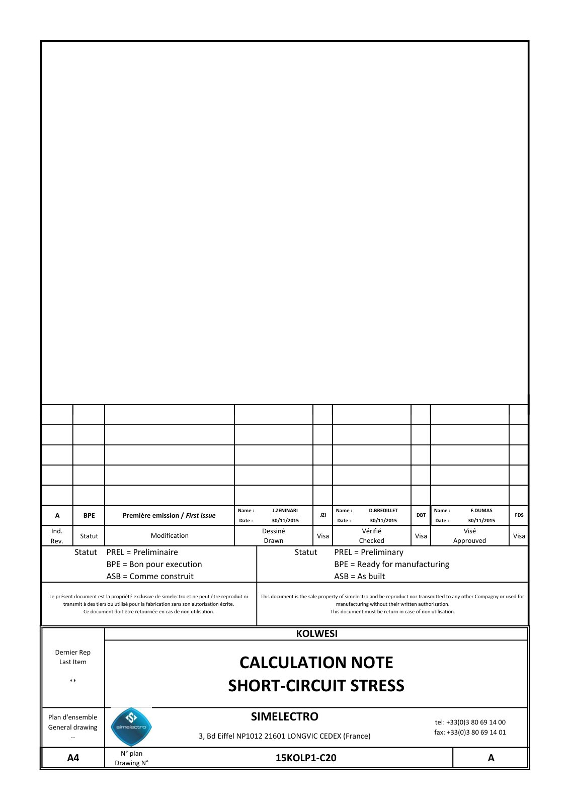 First page of 15kolp1 c20 