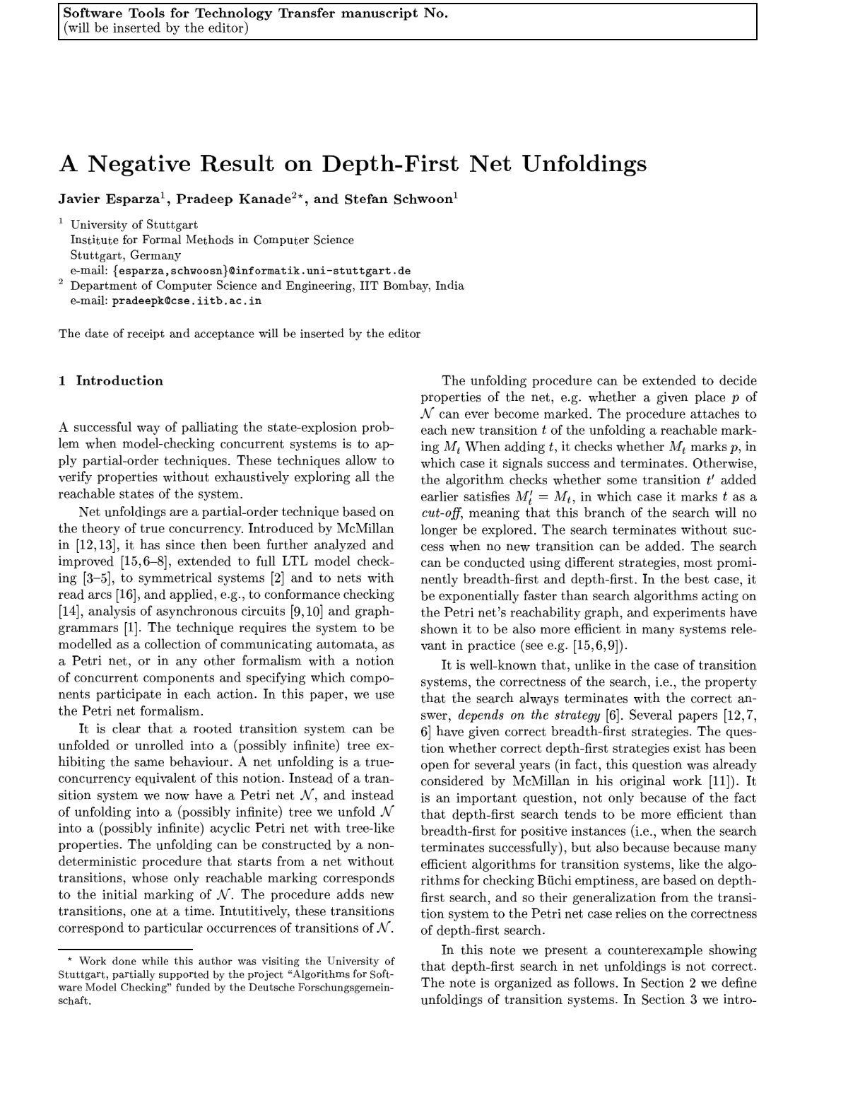 First page of ...