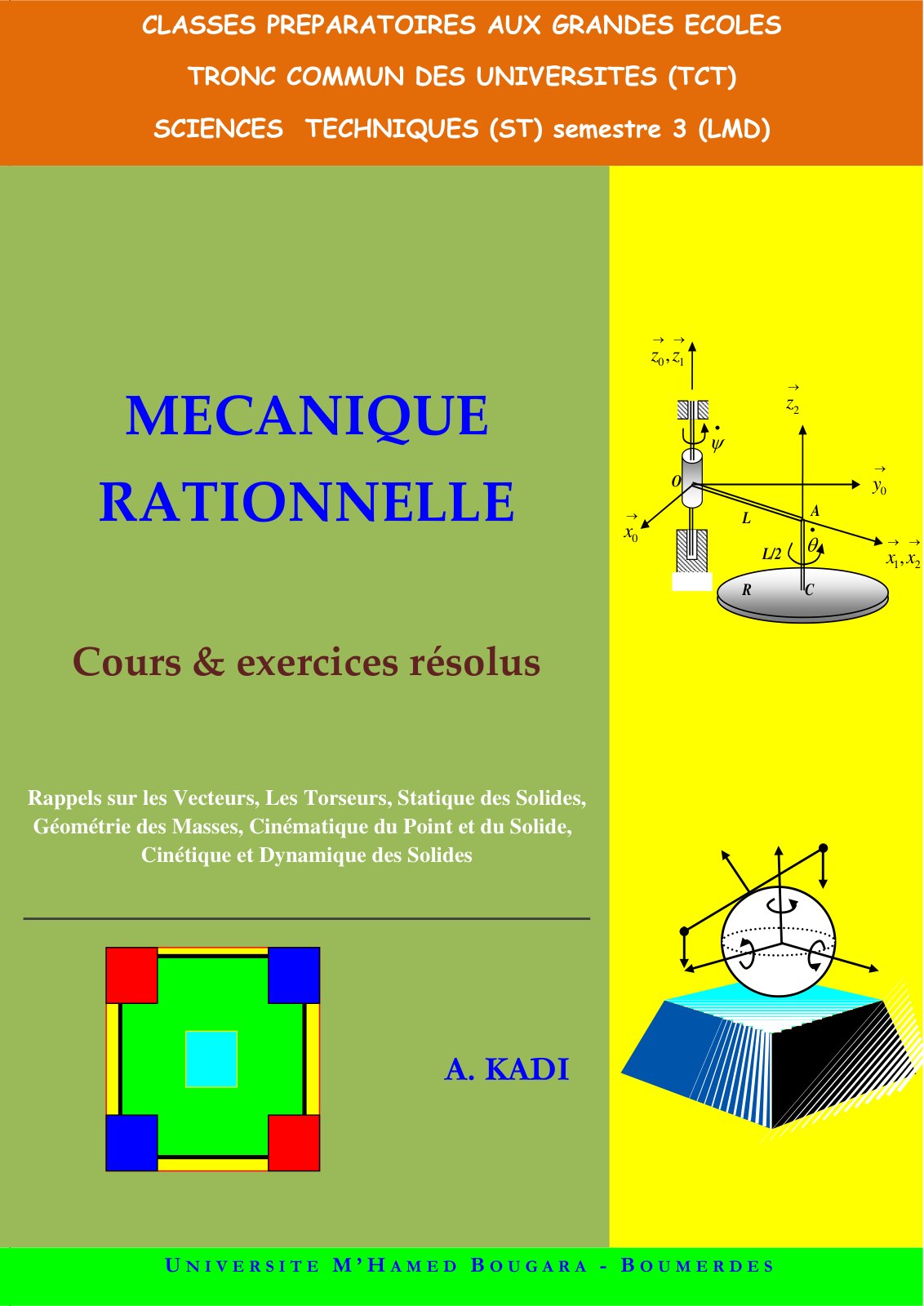First page of mécanique