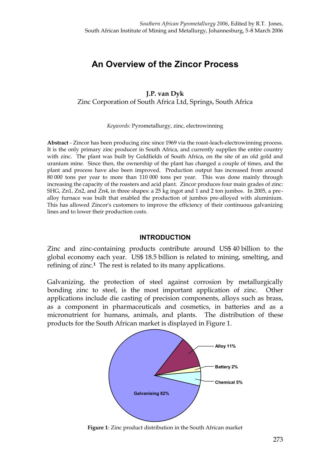 First page of 273 Zincor
